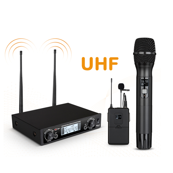 karaoke microphone uhf transmission