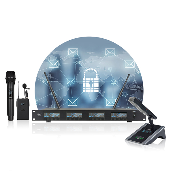 wireless mic AES 256 encryption