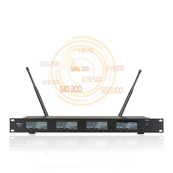 wireless mic automatic sweep