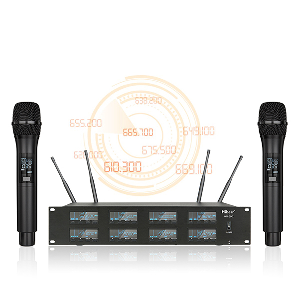 wireless conference microphone frequency sweep