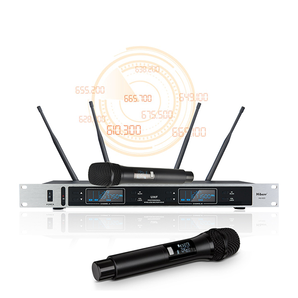 wireless microphone system frequency sweep